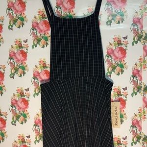 Black Overall Dress